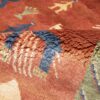 Handwoven Persian Pictorial Kashkuli Gabbeh Rug in Red - Wool