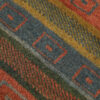 Handwoven Persian Striped Gabbeh Rug in Red - Wool