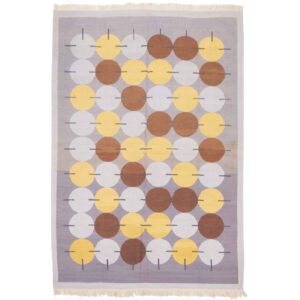 Fars Geometric Kilim Rug – Traditional Handwoven Persian Wool Design