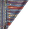 Blue Striped Kilim Rug - Traditional Handwoven Persian Wool Craft