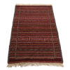 Striped Kilim Rug from Khorasan - Genuine Handwoven Persian Wool