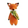 Amigurumi Stuffed Fox Animal – Handmade Crochet Plush Toy | Cute & Cozy