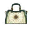 Leather Satchel Bag with Double Handles - Model Phosphoric