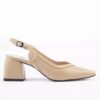 Leather Pump Heels Pointed Toe for Women Xava