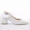 Leather Pump Heels Pointed Toe for Women Xava