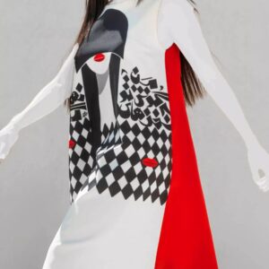 Loose Fit Dress for Women with Calligraphy Model Nahan