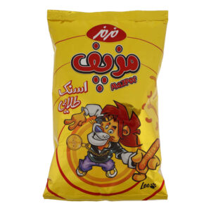 Maz Maz Golden Iranian Pofak – Cheese Puffed Snack, 85 gr (15x)