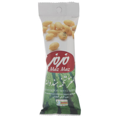Maz Maz Salted Watermelon Seed Kernels, Crunchy Nutty Snack, 300g x 10 Pack