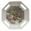 Casual Melamine Serving Tray - Octagonal Floral Design Tray