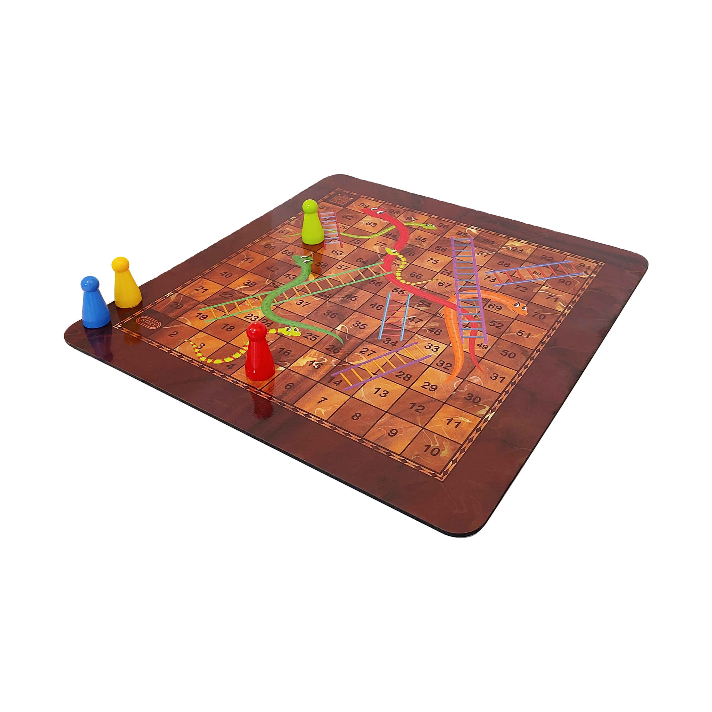 Mensch ärgere Dich nicht (Ludo) – Classic Family Board Game Double Sided