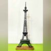 Metal Minimalist Figurine Sculpture Artwork Eiffel Tower