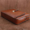 Persian Natural Leather Briefcase for 14 Inch Laptop - 1109B