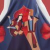 Navy Blue Dress Loose Fit for Women Model Snow White