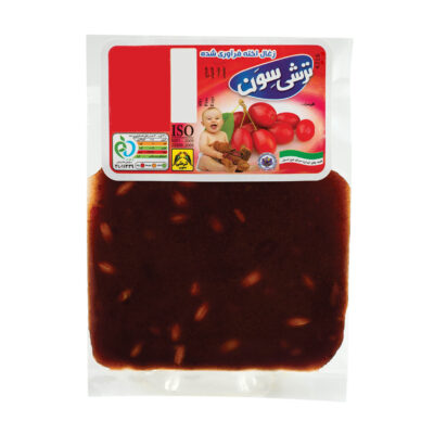 Tamrak Persian Cornelian Cherry Sour Fruit Paste – Traditional Sour Fruit Snack, 80g (Pack of 10)