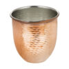 Persian Copper Cup - Handcrafted with Handle for Cold Drinks - Hammered