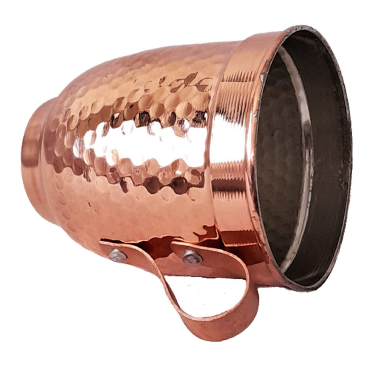 Persian Copper Cup – Handcrafted with Handle for Cold Drinks – Hammered