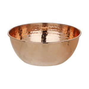 Persian Hammered & Handcrafted Copper Mixing Bowl – Kiarash
