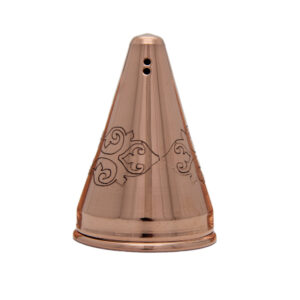 Persian Copper Salt & Pepper Shakers Hammered Derafsh Set of 2