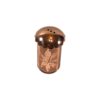 Persian Copper Salt & Pepper Shakers Hammered Radin Set of 2