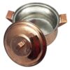 Persian Copper Cooking Pot - Traditional Hammered Artisan Style, Hamoon
