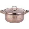 Persian Copper Cooking Pot - Traditional Hammered Artisan Style, Linda
