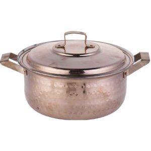 Persian Copper Cooking Pot – Traditional Hammered Artisan Style, Linda
