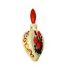 Wooden Persian Surma Dani Container for Keeping Kohl Floral (x2)