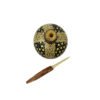 Wooden Persian Surma Dani Container for Keeping Kohl Khatamkari Design