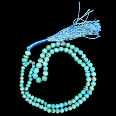 Persian Neyshabur Turquoise Rosary Prayer Beads Tasbih Handcrafted