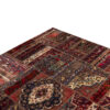 Vintage Persian Hand-Knotted Patchwork Carpet