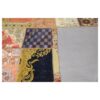 Vintage Persian Hand-Knotted Patchwork Carpet