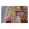 Vintage Persian Hand-Knotted Patchwork Carpet