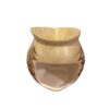 Persian Pottery Candlestick Handmade with Owl Design