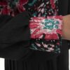Persian Women's Short Manto with Floral Design