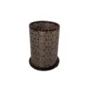 Persian Wooden Makeup Brush Holder Handmade with Khatam Kari