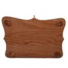 Elegant Motif – Handcrafted Wooden Pen Holder in Floral Design