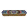 Persian Wooden Pencil Box Handcrafted with Khatamkari