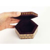 Persian Wooden Jewelry Box - Khatam Enameled