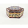 Persian Wooden Jewelry Box - Khatam Enameled