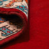 Hand-Knotted Persian Khorasan Tribal Rug (Animal Motifs / Bordered) - Red Wool