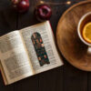 Wooden Bookmark with Book shelf Design Set of 3