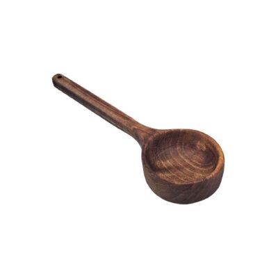 Rustic Wooden Nut Serving Spoon