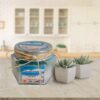 Ocean Breeze Scented Candle Jar – Ideal Gift & Decorative Piece