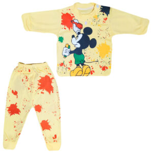Set of Baby T-shirt and Pants with Mickey Mouse Design