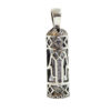 Islamic Silver Pendant for Shia with Hirz of Imam Jawad (A.S)