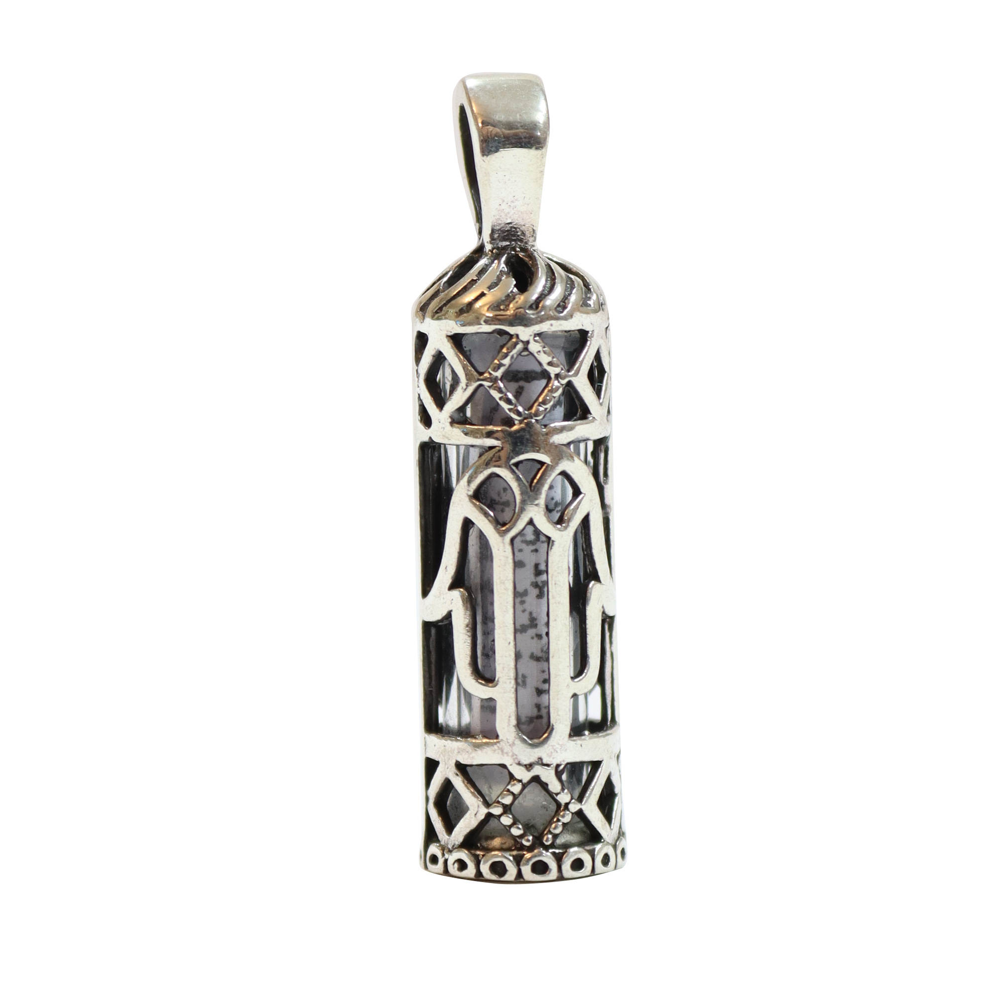 Islamic Silver Pendant for Shia with Hirz of Imam Jawad (A.S)