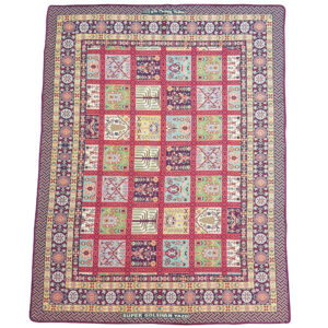 Boho Persian Style Indoor Floor Mat Traditional Design