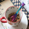 Steel Nut Serving Spoon with Fish Design Set - 3 Pieces