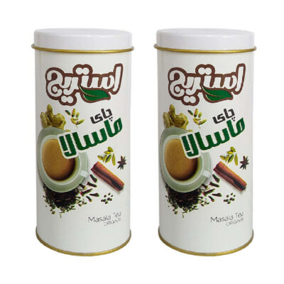 Strij Instant Masala Chai Powder | Rich Spiced Black Tea with Cardamom, Cinnamon, Ginger & Clove, 300 g (2 Packs)