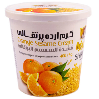 Creamy Orange Tahini Sesame Paste, Shirreza, 400 g (3-Pack)